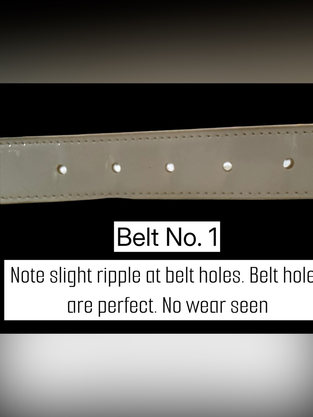 Lot of 2 Belts Genuine Leather Belts - Medium - Picture 6 of 14